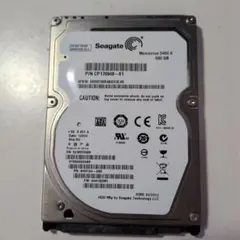 Seagate 500GB 2.5in HDD （現状渡し）