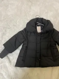 プティマイン　ダウン　袖リブ中綿ジャケット　110