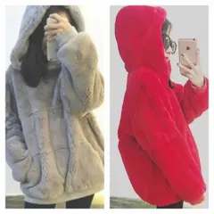 c22.【冬の人気者ファーパーカー】ファーパーカで暖かさと可愛さを手に入れる♫