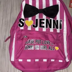 SISTER JENNI リュック ピンク ストライプ
