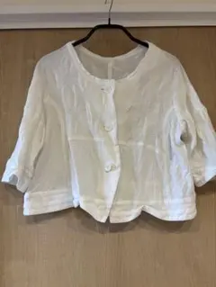 センソユニコ t.b カーディガン　ボレロ　ドット　水玉