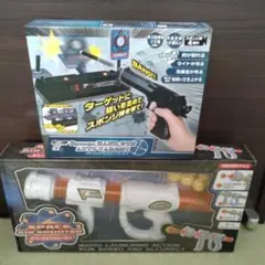 スペースエアシューター スポンジハンドガン＆オートターゲット セットのサムネイル