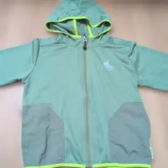 BEAMS mini　UVカット　サラサラパーカー　カーキ