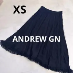 《美品》スカート アンドリューゲン バーニーズニューヨーク　XS シルク100%