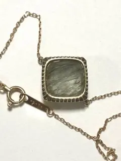 アガット ブレスレット グリーンルチルクォーツ