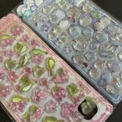 新品２枚セット❤️ダイヤモンドポップシール❤️シマエナガ 桜と鶯 サクラウグイスラメ