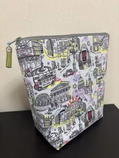 キャスキッドソン　大きめポーチ　ハンドメイド