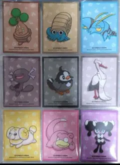 ポケモンカード デッキシールド キャラクタースリーブ 9種類 バラ売り168