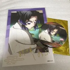 鬼滅の刃　胡蝶しのぶ　箔押しブロマイド　キャラバッジコレクション　鬼滅　グッズ