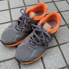 NIKE AIR RELENTLESS 3 グレー/オレンジ　25cm