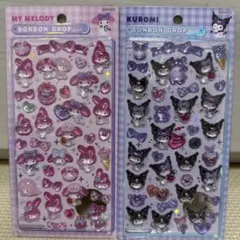 【正規品】サンリオ第2弾ボンボンドロップシール マイメロディクロミ2枚セット
