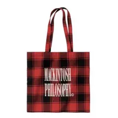 LEE1・2月合併号特別付録　大人のチェック柄BIGトートバッグ