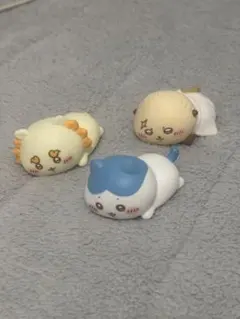 ちいかわもっちりころりん　3個セット ハチワレ シーサー ラッコ