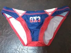 gx3 水着風メンズビキニ S ネイビーレッドのサムネイル