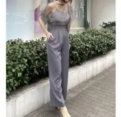 【LAGUNAMOON】LADYチュールドッキングコンビネゾン Sサイズ