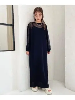 ロングワンピース キャミソール付き　LOWRYS FARM