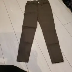 GU カジュアルパンツ カーキ 120cm　キッズ