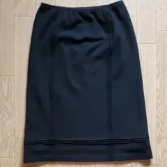 スピックアンドスパン タイトスカート 黒