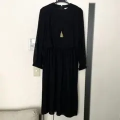 青山☆冠婚葬祭ワンピース 9号 ウエストゴム