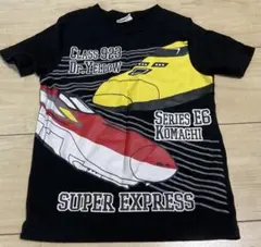 鉄道Tシャツ120サイズ　新幹線Tシャツ　ドクターイエロー 電車120