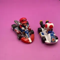 マリオとキノピオ カートフィギュアセット