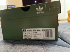 adidas スタンスミス　シンプソンズ27cm