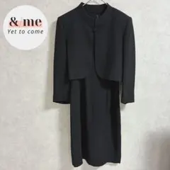 美品　東京イギン　ブラックフォーマル　ワンピース　ジャケット　L 大きいサイズ