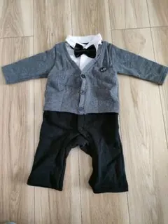 タキシード風ロンパース 70cm
