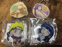 NARUTO アクリルキーホルダー　ナルト　ヒナタ　4点セット
