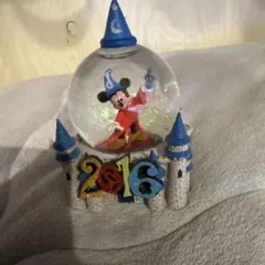 Disney 75周年記念 スノードーム ミッキーマウス カルフォルニア