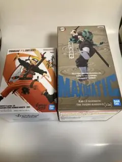 未開封、NARUTO ＆ 鬼滅の刃 フィギュア 2点セット