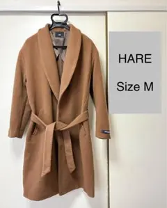 HARE ショールカラーコート
