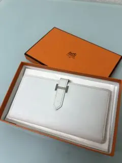 新品同様】エルメス ヴォースイフト シルクイン エバーカラー 長財布 