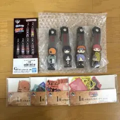 NARUTO 一番くじ　G賞　ぽこっとチャーム＋ステッカー 8点セット