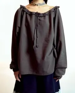 COYSEIO シャーリングハイウエスト ワイドワークパンツ - メルカリ