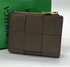 ⭐️新型 美品 ボッテガ ヴェネタ カセット 二つ折り財布 グレー 鑑定済のサムネイル