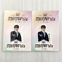 ACEes 那須雄登 2個 SHOWbiz ステッカーセット 新品 미개봉