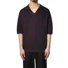 Shiun GARTER SKIPPER KNIT チャコール Mサイズ - メルカリ
