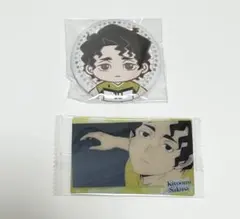 ハイキュー　SEGAラッキーくじ缶バッジ　ウエハース　佐久早