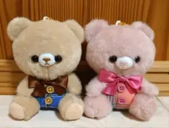 【新品】クラシックタータンベア　くまのぬいぐるみ2個セット　ニューシック