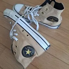 CONVERSE ベージュ ハイカットスニーカー