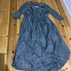 Lace Ladies オケージョンワンピ グレー系