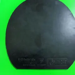 卓球ラバーV-20 Duble Extra、厚さ2.0mmの黒色。