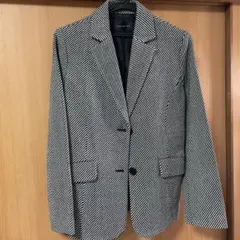 ストライプ☆テーラードジャケット☆L