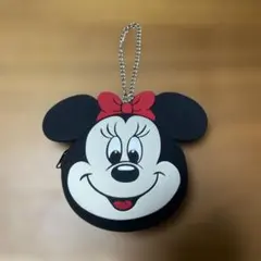 ★最終値下げ★ディズニー バッグチャーム ケース付コインケース シリコン ミニー