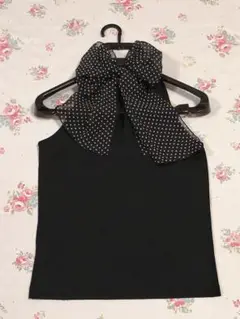 ♬MAITRESSE♬(ノースリーブ水玉リボントップス)