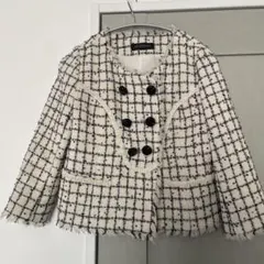 JILLSTUART ツイードノーカラージャケットのサムネイル