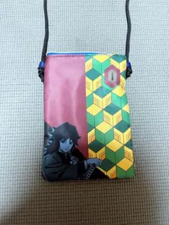 冨岡義勇デザイン　鬼滅の刃 縦型ショルダーバッグ　サコッシュ