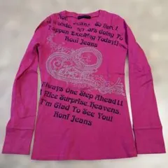 Roni Jeans ピンク 長袖 Tシャツ 140センチ 平成女児