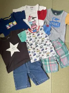 CHUMS 子供服 Tシャツ ショートパンツ まとめ売り